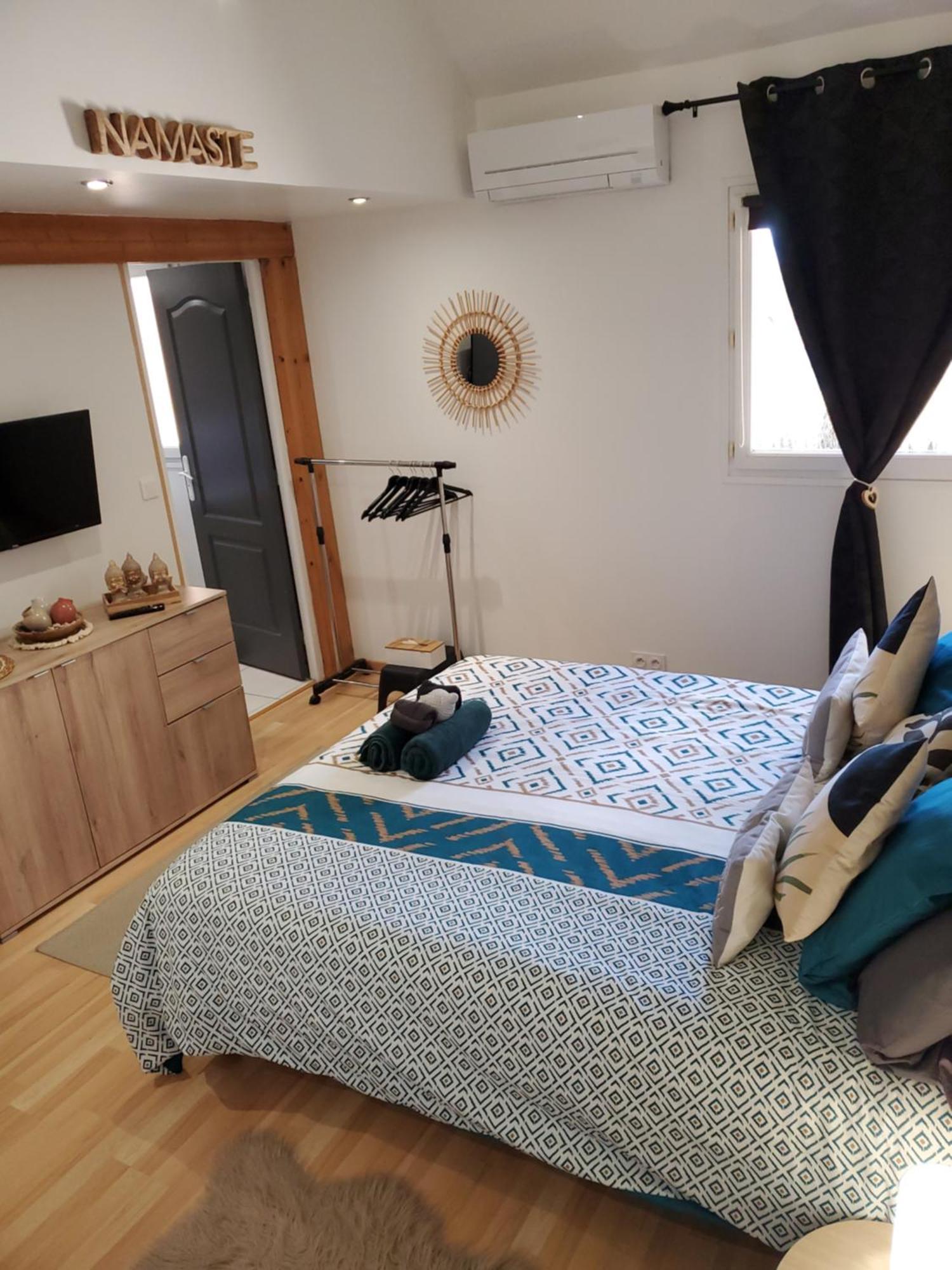 Le Namaste Charmante Maisonnette Climatisee De 45 M2 Brasles Kültér fotó